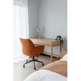 Temple &amp; Webster Rupert 2 Drawer Writing Desk