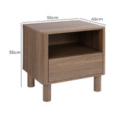Temple &amp; Webster Rupert Bedside Table
