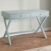 Temple &amp; Webster Twin Lakes 2 Drawer Desk