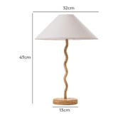 Temple &amp; Webster Marcy Wicker Table Lamp
