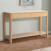 Temple &amp; Webster Rupert 2 Drawer Console Table