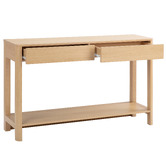 Temple &amp; Webster Rupert 2 Drawer Console Table