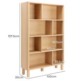Temple &amp; Webster Rupert 4 Tier Bookcase