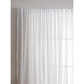 Temple &amp; Webster Stella S-Fold Curtain Track &amp; Hooks Set