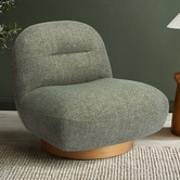 Temple &amp; Webster Cobble Swivel Accent Chair
