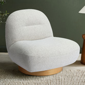 Temple &amp; Webster Cobble Swivel Accent Chair