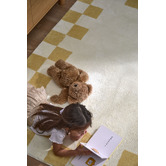 Temple &amp; Webster Reign Check Machine Washable Rug