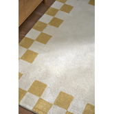 Temple &amp; Webster Reign Check Machine Washable Rug