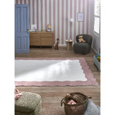 Temple &amp; Webster Skyler Wavy Machine Washable Rug