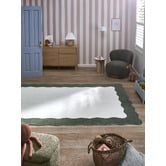 Temple &amp; Webster Skyler Wavy Machine Washable Rug