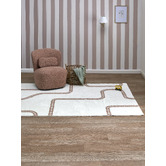 Temple &amp; Webster Tucker Track Machine Washable Rug