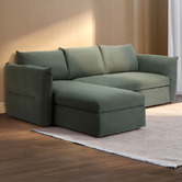 Temple &amp; Webster Dune 4 Seater Storage Sofa with Reversible Chaise
