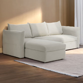 Temple &amp; Webster Dune 4 Seater Storage Sofa with Reversible Chaise