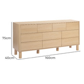 Temple &amp; Webster Rupert 10 Drawer Chest
