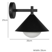 Temple &amp; Webster Hargrave Outdoor Wall Light