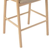 Temple &amp; Webster 67cm Mattia Curved Back Solid Bar Stool