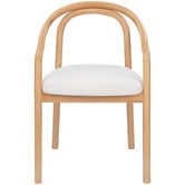 Temple &amp; Webster Klein Beech Wood Dining Chair