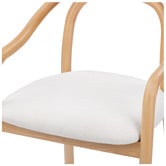Temple &amp; Webster Klein Beech Wood Dining Chair