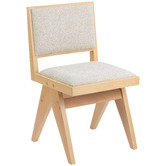 Temple &amp; Webster Adi Beech Wood Dining Chairs