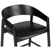 Temple &amp; Webster 66cm Mattia Beech Wood Bar Stool