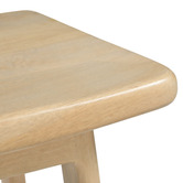 Temple &amp; Webster 65cm Nisha Mango Wood Bar Stool
