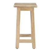 Temple &amp; Webster 65cm Nisha Mango Wood Bar Stool