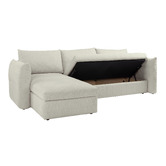 Temple &amp; Webster Dune 4 Seater Storage Sofa with Reversible Chaise