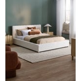 Temple &amp; Webster Hyde Upholstered Bed