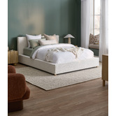 Temple &amp; Webster Hyde Upholstered Bed