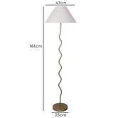 Temple &amp; Webster 161cm Lyon Floor Lamp