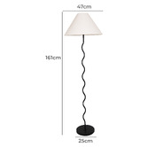 Temple &amp; Webster 161cm Lyon Floor Lamp