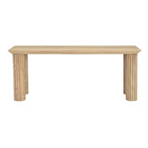 Temple &amp; Webster Tara Mango Wood Dining Bench