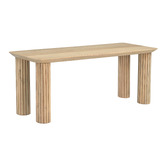 Temple &amp; Webster Tara Mango Wood Dining Bench