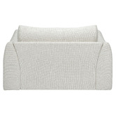 Temple &amp; Webster Aldo 1.5 Seater Oversized Single Boucle Sofa Bed