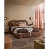 Temple &amp; Webster Emery Upholstered Bed