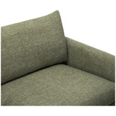 Temple &amp; Webster Henry Premium 3 Seater Queen Chenille Sofa Bed