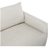 Temple &amp; Webster Henry Premium 3 Seater Queen Chenille Sofa Bed