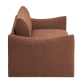 Temple &amp; Webster Aldo 1.5 Seater Oversized Single Boucle Sofa Bed
