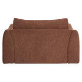 Temple &amp; Webster Aldo 1.5 Seater Oversized Single Boucle Sofa Bed