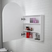 Temple &amp; Webster Nomad II 750mm Vanity Package with Arched Shaving Cabinet