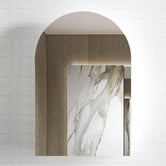 Temple &amp; Webster Nomad II 750mm Vanity Package with Arched Shaving Cabinet