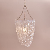 Temple &amp; Webster Rubi Capiz Shell Chandelier