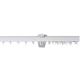 Temple &amp; Webster Eden S-Fold Curtain Track &amp; Hooks Set