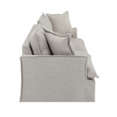 Temple &amp; Webster Softy Premium 3 Seater Queen Slipcover Sofa Bed