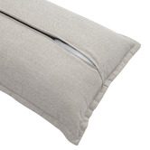 Temple &amp; Webster Softy Premium 3 Seater Queen Slipcover Sofa Bed