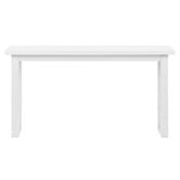 Temple &amp; Webster Ski-Leg Oak Wood Console Table