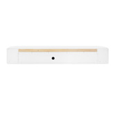 Temple &amp; Webster Hayley Curved Wall-Mounted TV Unit