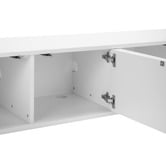 Temple &amp; Webster Hayley Curved Wall-Mounted TV Unit