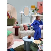 Temple &amp; Webster Marcy Wicker Floor Lamp