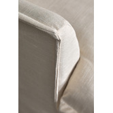Temple &amp; Webster Softy Premium 3 Seater Queen Slipcover Sofa Bed